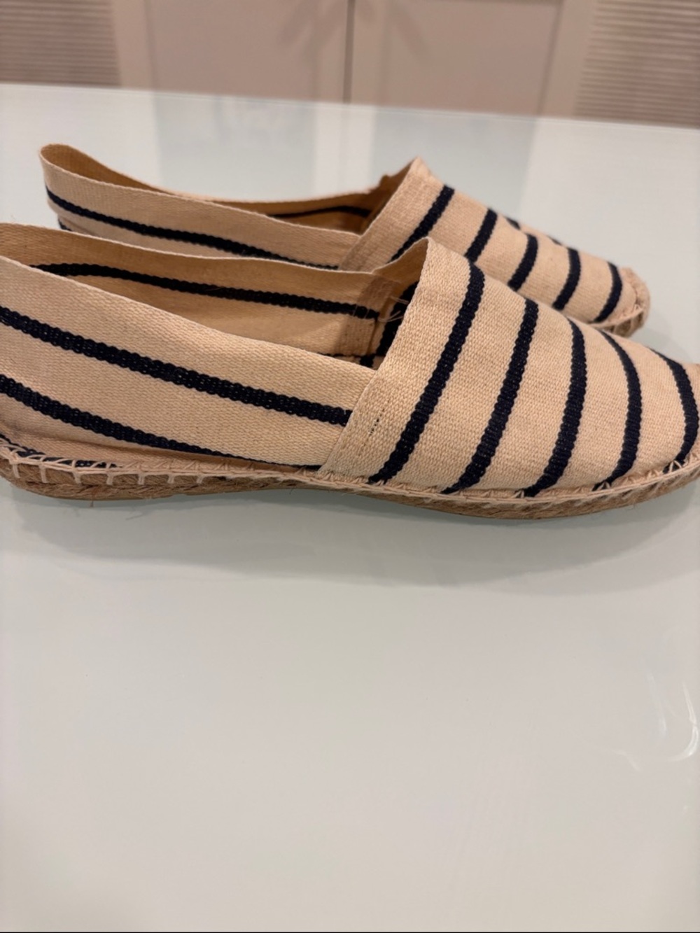 Espadrille Francaise Canvas and Blue Size 9 (39)